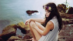 Woman models Hanna Russell