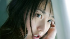 Woman models Japanese asians