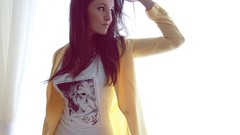 Woman models Kristina Rodionova