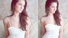 Woman models Kristina Rodionova