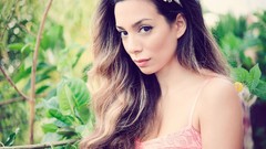 Woman models Natalie Houlding