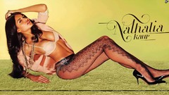 Woman models Nathalia Kaur