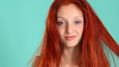 Woman models redheads Marga E