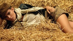 Woman models Renata Sozzi