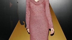 Woman models Sati Kazanova