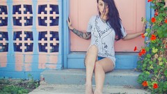 Woman models Silvi (SuicideGirls)