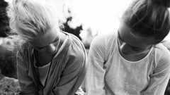 Woman models Sophie Vlaming