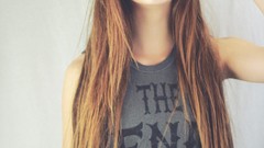 Woman models teen fit girls