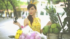 Woman models vietnamese Kim Ngan