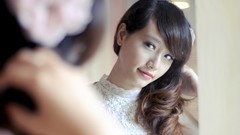 Woman models vietnamese Kim Ngan