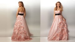 Woman models weddings