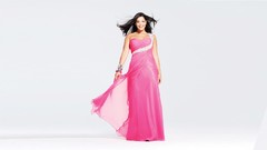 Woman models weddings