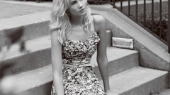 Woman monochrome blondes models berit birkeland