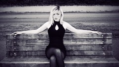 Woman monochrome devon jade Singularity Aaron Tyree