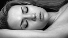 Woman monochrome faces