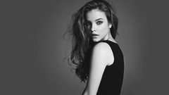 Woman monochrome hungary skinny barbara palvin Simple 