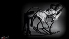 Woman monochrome models amanda seyfried Vignette