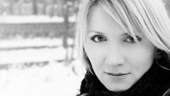 Woman monochrome scarfs Icy