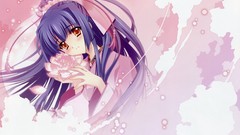 Woman moonlight carnelian kimono