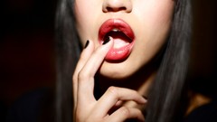 Woman mouth Aimee Paguio