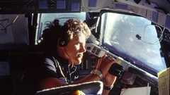 Woman NASA cockpit astronauts