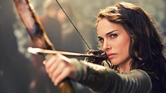 Woman Natalie Portman brunettes archery bow (weapon) Your 