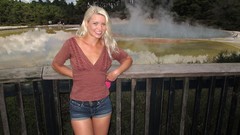 Woman New Zealand blondes live Riley pornstars Cherie Anikka