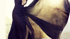 Woman Olivia Wilde brunettes satin