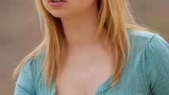 Woman outdoors blondes long hair pornstars Digital Desire 