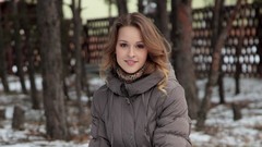 Woman outdoors brunettes Toxic A