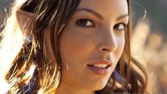 Woman outdoors models Bare Maidens Sisi Cole