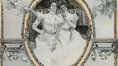 Woman paintings Flowers