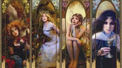 Woman panels Bente Schlick