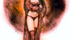 Woman panties luis royo