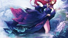 Woman perfume harvester