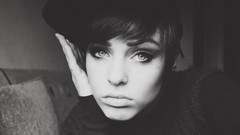 Woman Photographers faces blue eyes redheads deviantart TEENS 