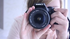 Woman Photographers portraits self-portrait cannons