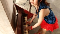 Woman piano Japanese asians itsuki akira Akira Itsuki