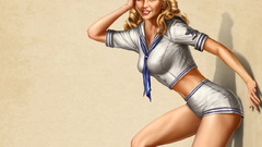 Woman pinups artwork