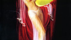 Woman pinups artwork exposed