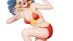 Woman pinups blowjobs