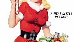 Woman pinups X-mas
