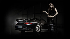 Woman Porsche cars Girls