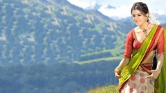 Woman red dress outdoors samantha smiling indian girls in 