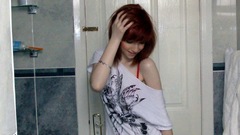 Woman redheads angie