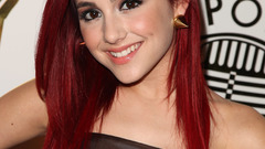 Woman redheads ariana grande