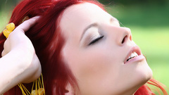 Woman redheads Ariel Piper