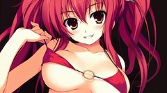 Woman redheads bloom