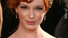 Woman redheads cleavage christina