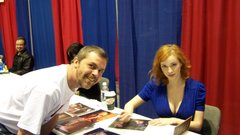 Woman redheads cleavage firefly